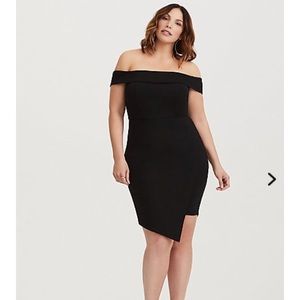 Torrid black mini dress